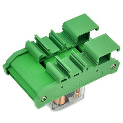 Electronics-Salon DIN Rail Mount AC/DC 24V Control 2 SPDT 16Amp Pluggable Power Relay Module, G2R-1-E - style: 2 Channel 24V