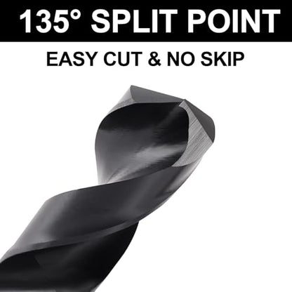 13/16 Cobalt Drill Bit for Metal and Hardened Steel - size: 13/16 in