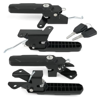 Deluxe Full Door Latch Handle Locks Kit, 4Pcs, 715009952