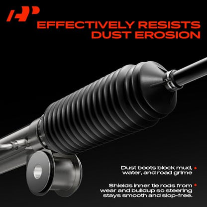A-Premium Power Steering Rack and Pinion & Outer Tie Rod End Kit - style: Rack & Pinion + Outer Tie Rod