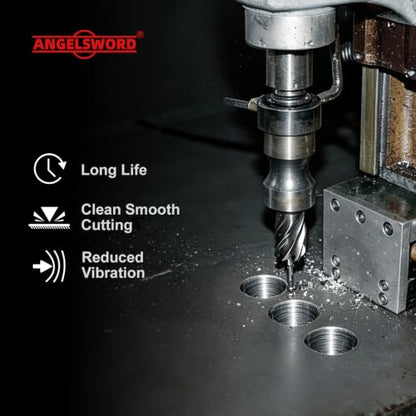 ANGELSWORD M2 HSS Annular Cutter,Diameter 7/8" x Depth 2",Mag Drill Bit - size: H. 7/8" Diameter, style: HSS 2" Cut Depth
