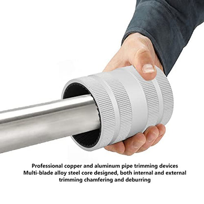 Watris Veiyi Pipe Reamer, Copper Pipe Deburring Tool for Hard Pipes