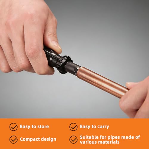 1/2" Tubing Reaming & Deburring Tool for Brake AC Fuel Lines