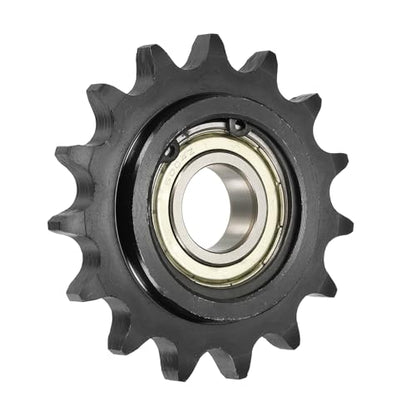 uxcell #50 Roller Chain Idler Sprocket, 20mm Bore 5/8" Pitch 15 Tooth - size: 20mm Bore 5/8" Pitch 15 Tooth