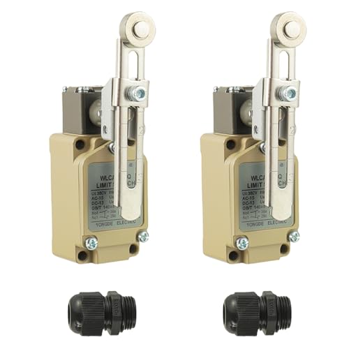 WLCA12-2-Q Adjustable Roller Lever Arm Limit Switch - size: 2 Pcs