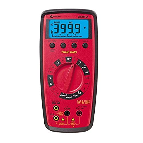 Amprobe 34XR-A Prof DMM True RMS with Temperature & Backlight - style: 34XR-A: TRMS DMM w/Temp + Backlight