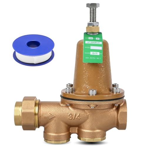 LF25AUB-Z3 3/4" Water Pressure Reducing Valve, Cast Copper Silicon Alloy