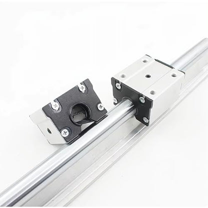 2Pcs SBR25UU Linear Slide Blocks with Dust-Proof Covers - Open Bearing Housing for SBR25 25mm Linear Guides, As Replacement Parts for CNC Machines and 3D Printers - size: SBR25UU, style: Dust Cover Slider