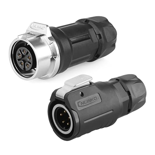CNLINKO LP-16 5 PIN Industrial Waterproof Connector - style: 5 Pin