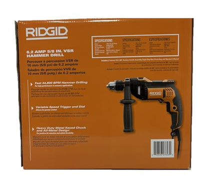 RIDGID 5/8" VSR Hammer Drill R5001 (Bulk Packaged)