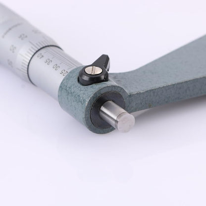 Utoolmart Outside Micrometer Metric 50-75mm 0.01mm Accuracy Metal Precision Measuring Tools for Machinist Engineer, Light Green - size: 50-75mm