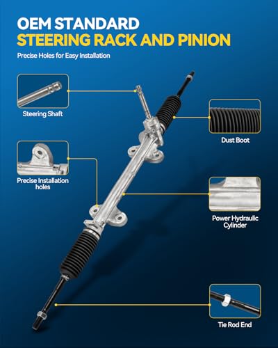 PHILTOP Steering Rack and Pinion for Elantra, Veloster, Elantra GT & Coupe - size: 1G-2409 Elantra