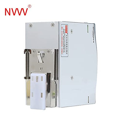 Dr-120-24 Ac to Dc Din-Rail Power Supply, 24v, 5 Amp, 120w, Operating Temp, Overload Protection, Metal, Silver+Grey - size: 24V 120W