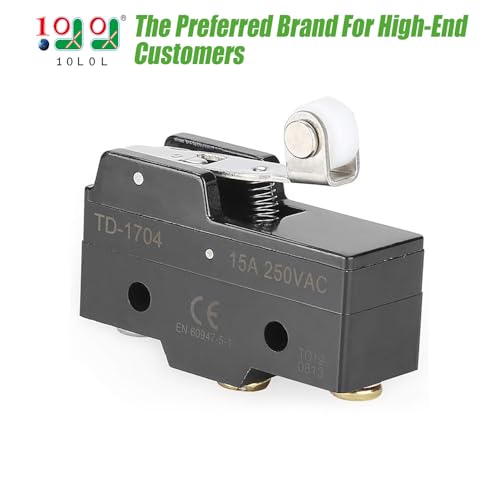 10L0L Micro Limit Switch for EZGO TXT Marathon Medalist 1983-1996 Gas & 1965-up Electric(Non-PDS) Golf Cart, 3 Terminal, Replaces OEM 10606-G1 10606-G2 17928G1 31535G1