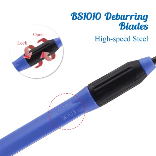 EO2000 Deburring Tool Edge Deburring Cutter Burr Remover for Metal, Plastic, Aluminum, Copper and Wood - size: EO2000