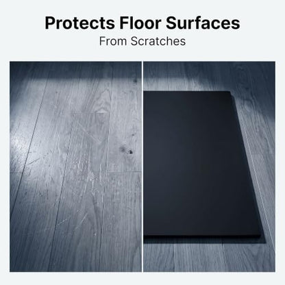 3 Pack Solid Rubber Sheet, 1/4" Thick x 12" Wide x 12" Long