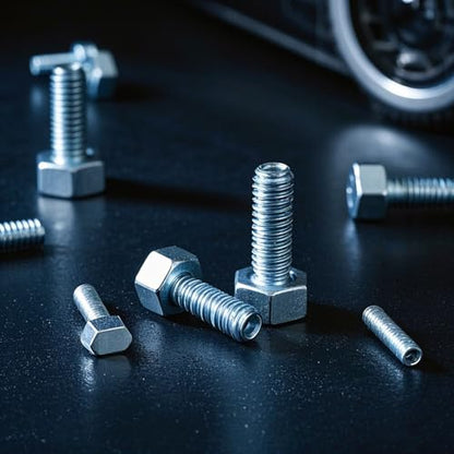 KINJOEK 100 Pieces 1/4-20 x 1-1/2 Inch Stainless Steel Hex Bolts, Hex Head Cap Screw Bolts, 18-8 304 S/S Fully Threaded Hexagon Bolts Fastener - size: 1/4-20 x 1-1/2 Inch