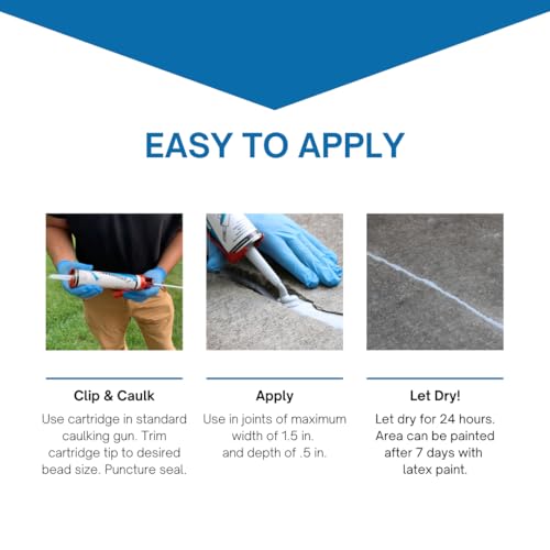 Akonaflex Self-Leveling Concrete Repair, 29 Ounces