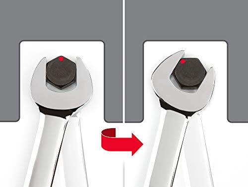 TEKTON Combination Wrench Set, 8-Piece | WCB90203 - size: 8-pc. (25-32 mm), style: Metric