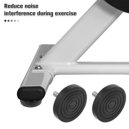 Furniture Leveling Feet Adjustable Anti-Slip Pads M8 M10 Screw-in for Treadmill Exercise Bike Sofa Table Chair Cabinet Stability and Noise Reduction 2 Pack