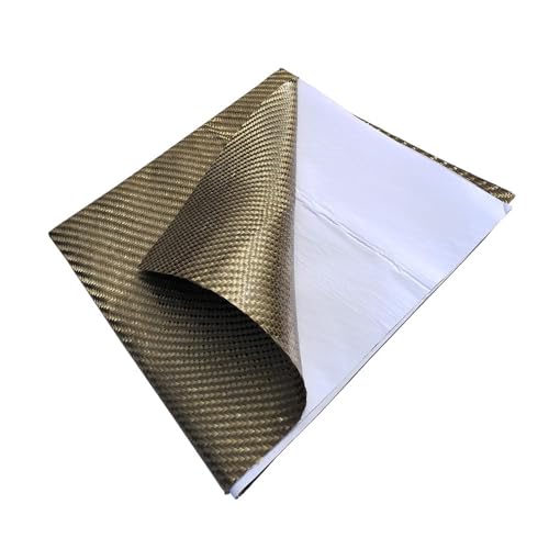 Reinforced Exhaust Heat Shield Mat Adhesive Heat Shield Heat Shield Automotive Heat Shield Material with Adhesive Backed Resistant High-Temp (13'' x 52'' ) - size: 13'' x 52''