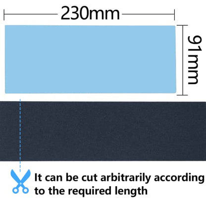 51Pcs Ultra Fine Wet Dry Sandpaper 120to 5000 7000 8000 10000 Grit - size: 51PCS