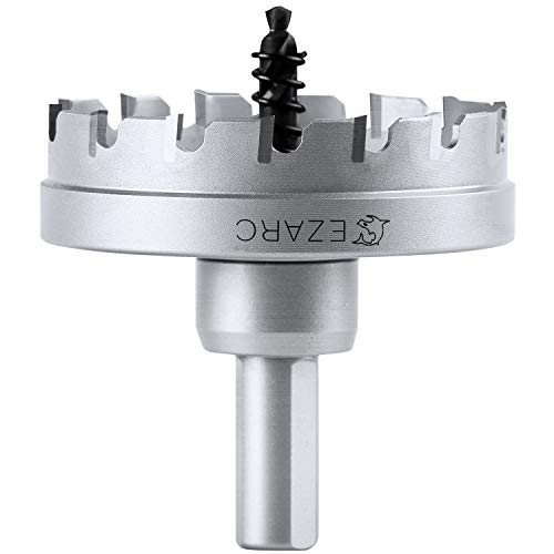 EZARC Carbide Hole Saw Heavy Duty, Hole Cutter for Stainless Steel, Sheet Metal 2-3/4" 70mm - size: 2-3/4" | 70mm, style: Single Pack