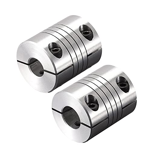 uxcell Motor Shaft 9mm to 12mm Helical Beam Coupler Coupling 25mm Dia 30mm Length - size: 9mm to 12mm