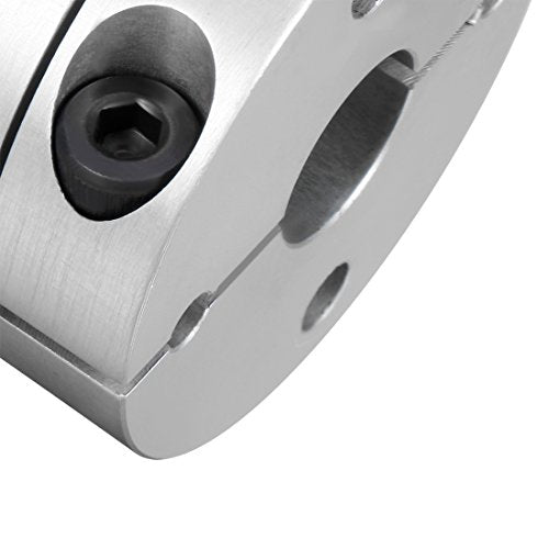 uxcell 15mmx15mm Clamp Tight Motor Shaft 2 Diaphragm Coupling Coupler - size: 15-15mm