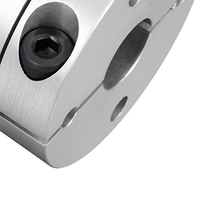 uxcell 15mmx15mm Clamp Tight Motor Shaft 2 Diaphragm Coupling Coupler - size: 15-15mm