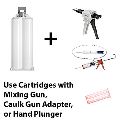Araldite 2015-1 Toughened Epoxy Gel Kit for SMC, GRP (Fiberglass) (50ml/1.7oz w/Hand Plunger)
