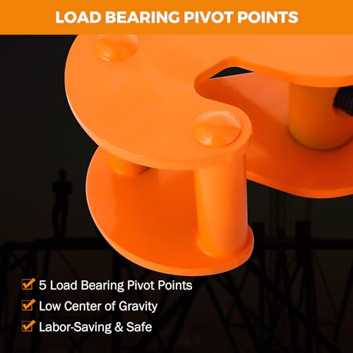 BEAMNOVA 2-Ton I Beam Clamp 4400lbs Load Capacity Heavy Duty