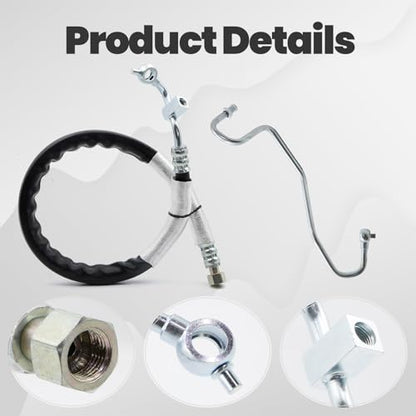Power Steering Pressure Line Hose Assembly Fit for Nissan Murano 3.5L V6