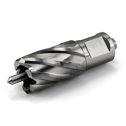 Annular Cutter JESTUOUS 7/8 Inch Cut Diameter 3/4 Weldon Shank 1 Cut Depth