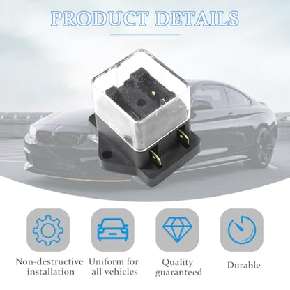 2-Way Covered Standard Blade Fuse Distribution Block - size: 2P