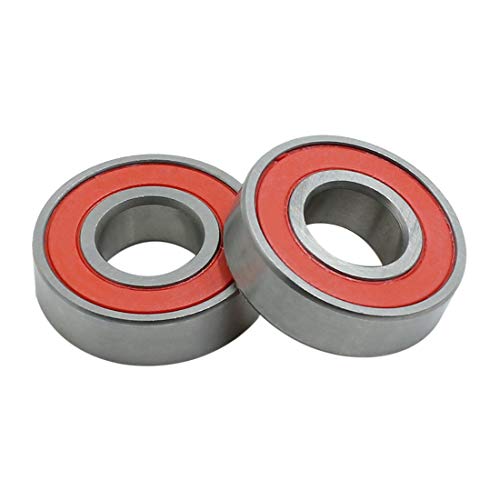 uxcell 2pcs 6001RS 12mm x 28mm x 8mm Double Sealed Deep Groove Ball Bearing for Automotive - size: 12mmx28mmx8mm