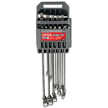 CRAFTSMAN OVERDRIVE 11-Piece Metric Wrench Set (CMMT87811) - style: 11-Piece Metric