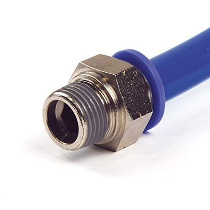 Primefit PCKIT8 Air Push to Connect - Outlet Drop Kit with Block,1/4" Brass Quick Connect Coupler