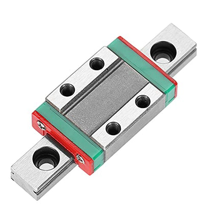 Linear Rail, LML9B Miniature Linear Slider, 9mm Bearing Steel Rail with 55mm Length, Locked Fixation Mini Guide Motion Rails for Automatic, Precision Measuring Equipment