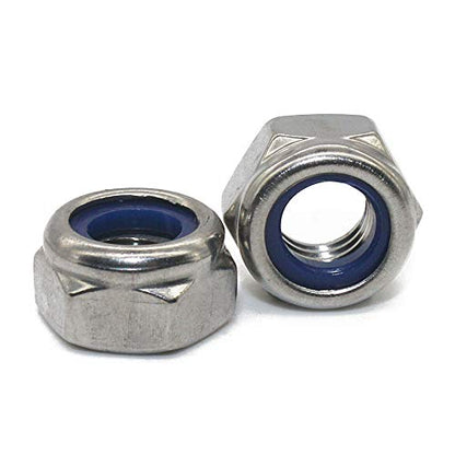 Fullerkreg 10-32 Nylon Insert Hex Lock Nuts - size: 10-32 (100 Pack)