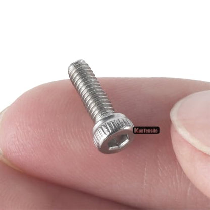 120 Pcs M2 x 16mm Button Head Socket Cap Screws - 304 Stainless Steel - size: M2x16