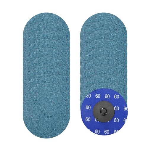 20 Pcs 3" 60 Grit Quick Change Surface Conditioning Discs - size: 3" (60 Grit)