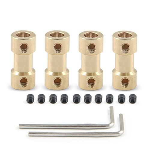 Flexible Shaft Coupler 2-3mm, 4 PCS