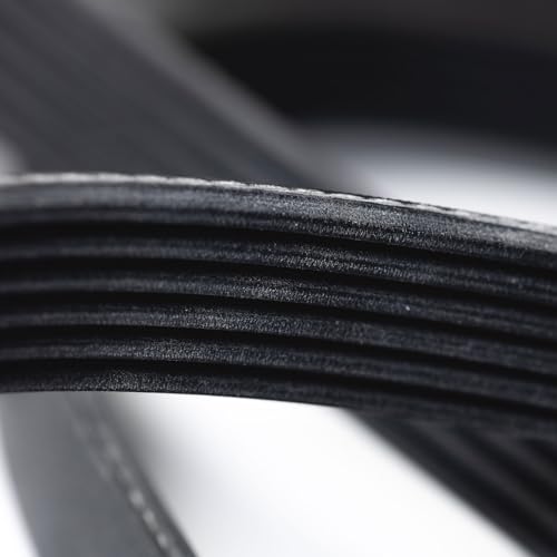 uxcell 6K400/6PK1015 Serpentine Belt 6 Ribs 1015mm Length x 21mm Width x 5mm Height, EPDM Poly V Belt, Multi Wedge Micro V Belt for Vehicle - size: 6PK1015