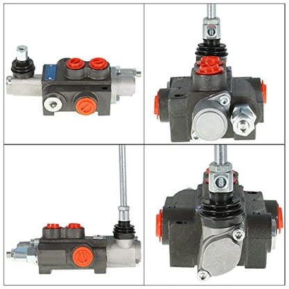 1 Spool Hydraulic Directional Control Valve for Tractor Loader, 11GPM, Motors Spool Double Acting 3600 PSI