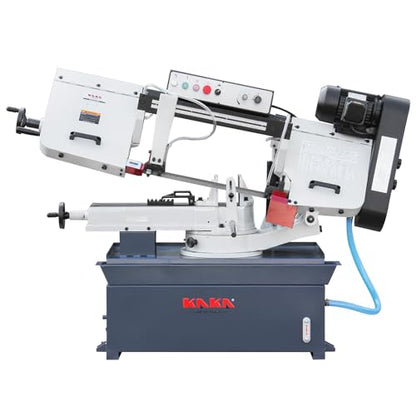 Metal Band Saw, 10 in Round, KAKA INDUSTRIAL BS-1018R - style: 10 Inch Swivel Head Mitering Horizontal Bandsaw