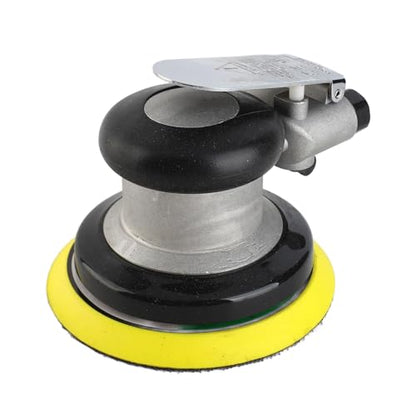 Air Sander Machine, AT-780 5inch/4inch 10000rpm Handheld Air Random Orbital Sander Round Grinder Polisher Pneumatic Sanding Tool for Automotive, Furniture, Wood, Stone, etc(5inch)