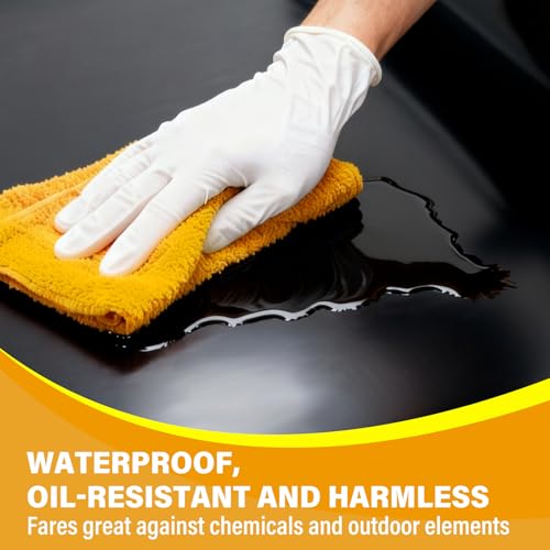 Solid Neoprene Rubber Sheet Mat 1/8 Inch Thick 80x40 ，Black， Multipurpose