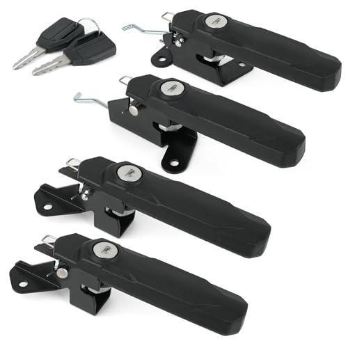 Deluxe Full Door Latch Handle Locks Kit, 4Pcs, 715009952