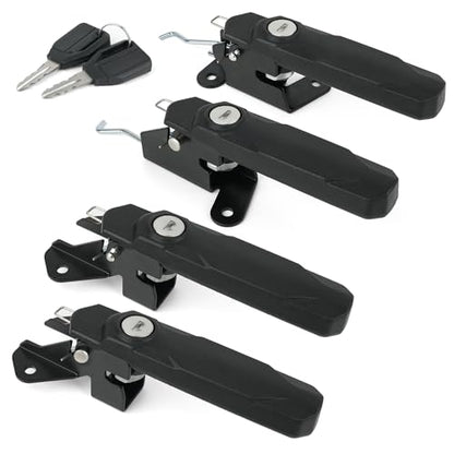 Deluxe Full Door Latch Handle Locks Kit, 4Pcs, 715009952
